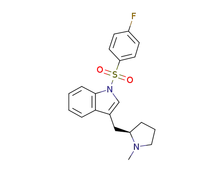(R)-1-(4-Fluorophenylsulfonyl)-3-(1-methyl-2-pyrrolidinylmethyl)indole