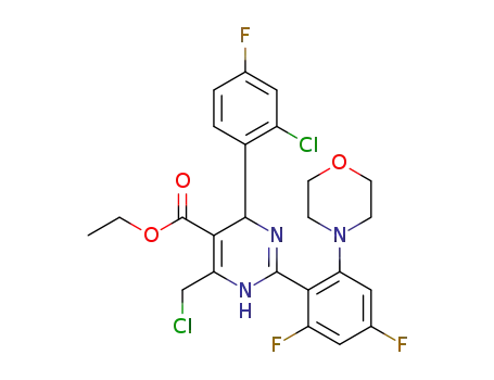 C<sub>24</sub>H<sub>22</sub>Cl<sub>2</sub>F<sub>3</sub>N<sub>3</sub>O<sub>3</sub>