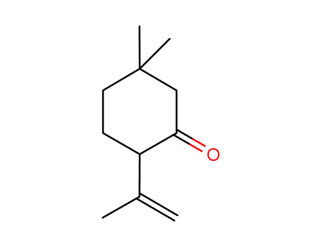 Molecular Structure of 832721-63-8 (Cyclohexanone, 5,5-dimethyl-2-(1-methylethenyl)-)