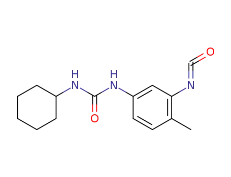 1-Cyclohexyl-3-<3-isocyanato-p-tolyl>-harnstoff
