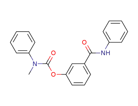 Molecular Structure of 548765-87-3 (Carbamic acid, methylphenyl-, 3-[(phenylamino)carbonyl]phenyl ester)