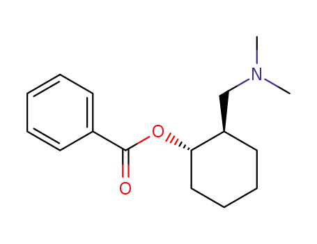 Molecular Structure of 117307-29-6 (2-dimethylaminomethylcyclohexyl benzoate)