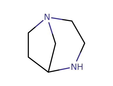 Molecular Structure of 5167-08-8 (1,4-Diazabicyclo[3.2.1]octane )