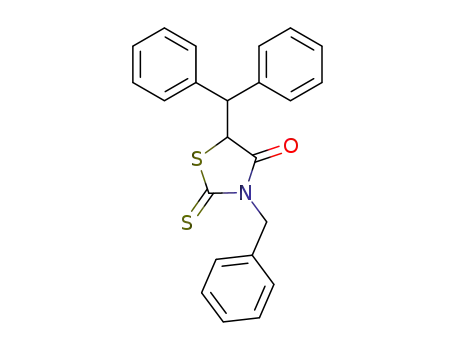 5-benzhydryl-3-benzyl-2-thioxo-thiazolidin-4-one