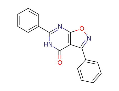 3,6-diphenyl-5<i>H</i>-isoxazolo[5,4-<i>d</i>]pyrimidin-4-one