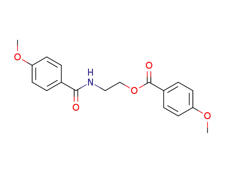 1-(4-methoxy-benzoylamino)-2-(4-methoxy-benzoyloxy)-ethane