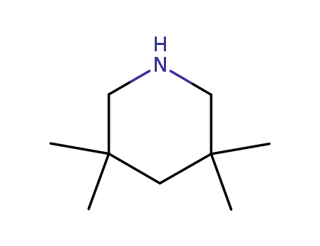 Molecular Structure of 1195-56-8 (3,3,5,5-TETRAMETHYLPIPERIDINE)