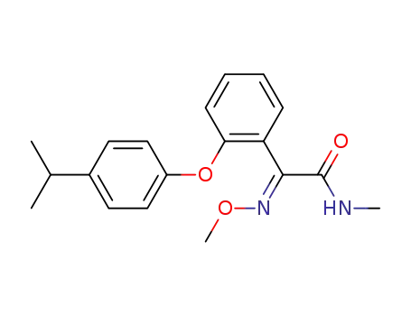 (E)-N-methyl-2-[2-(4-isopropylphenoxy)phenyl]-2-methoxyiminoacetamide