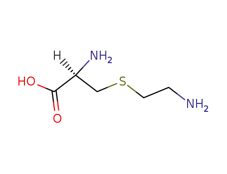 Molecular Structure of 2936-69-8 (L-Cysteine, S-(2-aminoethyl)- (9CI))