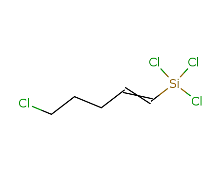 cis-und trans-5-Chlor-1-trichlorsilyl-1-penten