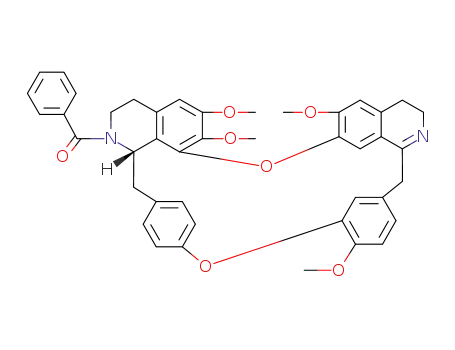 2-benzoyl-6,7,6',12'-tetramethoxy-oxyacanth-1'-ene