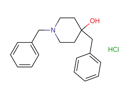 4-Piperidinol, 1,4-bis(phenylmethyl)-, hydrochloride