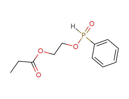 Phenyl-phosphinsaeure-(β-propionyloxy-ethyl)-ester