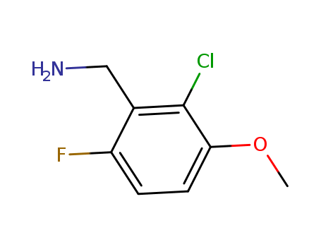 2-CHLORO-6-FLUORO-3-METHOXYBENZYLAMINE