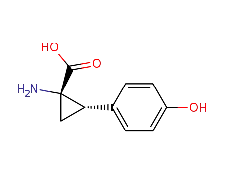 1-Amino-2-(4-hydroxyphenyl)cyclopropane-1-carboxylic acid