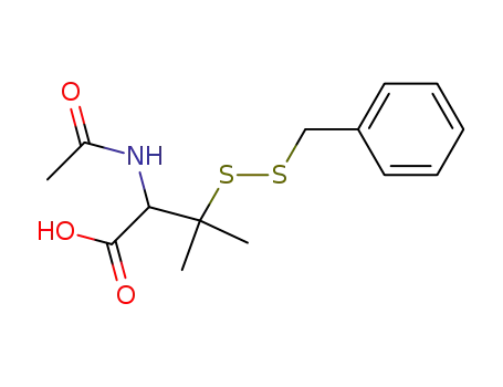 2-Acetylamino-3-benzyldisulfanyl-3-methyl-butyric acid