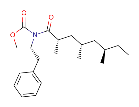 (4R)-4-benzyl-3-((2S,4S,6R)-2,4,6-trimethyloctanoyl)oxazolidin-2-one