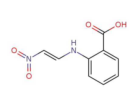 Molecular Structure of 298188-18-8 (Benzoic acid, 2-[(2-nitroethenyl)amino]- (9CI))
