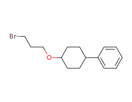 Benzene, [4-(3-bromopropoxy)cyclohexyl]-