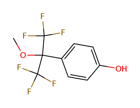 1-(2-Methoxy-hexafluor-2-propyl)-4-hydroxy-benzol