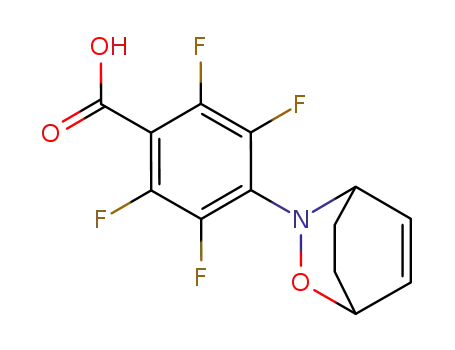 2,3,5,6-tetrafluoro-4-(2-oxa-3-aza-bicyclo[2.2.2]oct-5-en-3-yl)-benzoic acid