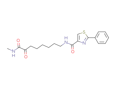 4-Thiazolecarboxamide, N-[8-(methylamino)-7,8-dioxooctyl]-2-phenyl-