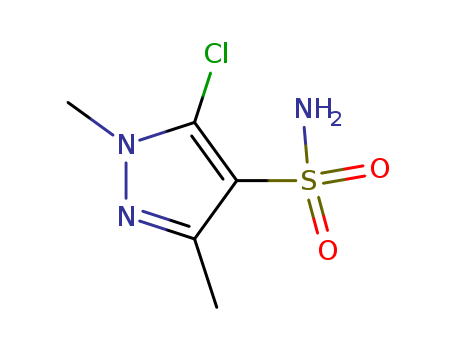 5-Chloro-1,3-dimethyl-1H-pyrazole-4-sulfonamide 88398-46-3