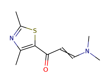 2-Propen-1-one, 3-(dimethylamino)-1-(2,4-dimethyl-5-thiazolyl)-