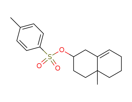 9-Methyl-Δ<sup>5</sup>-octalyl-(3)-p-toluolsulfonat