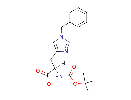 D-Histidine,N-[(1,1-dimethylethoxy)carbonyl]-1-(phenylmethyl)-