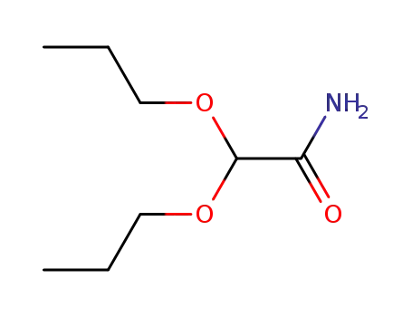 Molecular Structure of 61190-00-9 (Acetamide, 2,2-dipropoxy-)