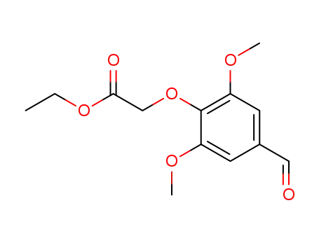 Acetic acid, (4-formyl-2,6-dimethoxyphenoxy)-, ethyl ester