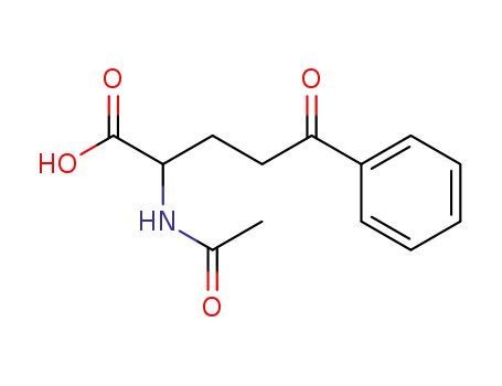 2-acetamido-5-oxo-5-phenyl-pentanoic acid