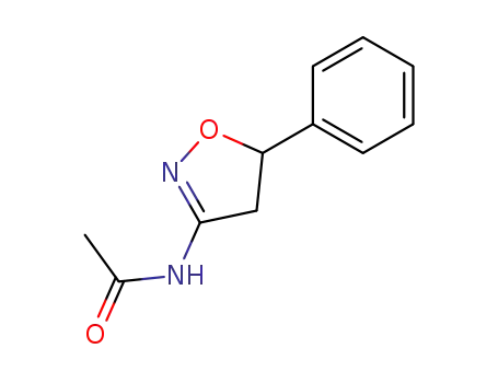 <i>N</i>-(5-phenyl-4,5-dihydro-isoxazol-3-yl)-acetamide