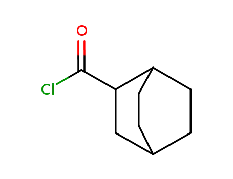 Molecular Structure of 68569-32-4 (Bicyclo[2.2.2]octane-2-carbonyl chloride (9CI))