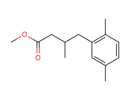3-メチル-4-(2,5-ジメチルフェニル)酪酸メチル