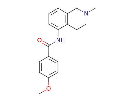 4-메톡시-N-(1,2,3,4-테트라히드로-2-메틸이소퀴놀린-5-일)벤즈아미드