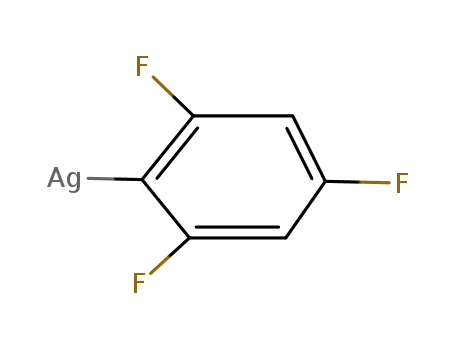 Molecular Structure of 121772-59-6 (Silver, (2,4,6-trifluorophenyl)-)