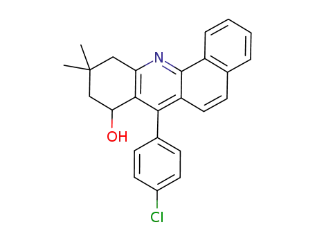 7-(p-chlorophenyl)-10,10-dimethyl-8-hydroxy-8,9,10,11-tetrahydrobenz[c]acridine