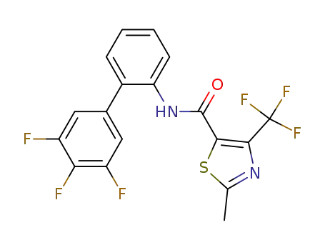 2-methyl-4-trifluoromethylthiazol-5-carboxylic acid (3',4',5'-trifluorobiphenyl-2-yl)amide