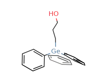 Molecular Structure of 797-69-3 (1-Propanol, 3-(triphenylgermyl)-)