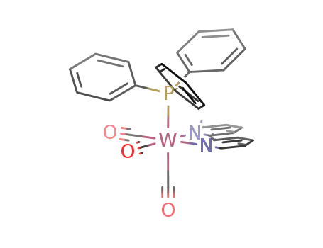 W(CO)3(P(C<sub>6</sub>H<sub>5</sub>)3)(C<sub>5</sub>H<sub>4</sub>N)2