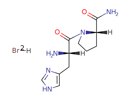 L-Prolinamide,D-histidyl-, dihydrobromide