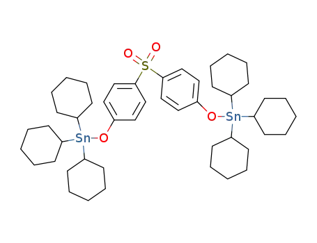 4,4'-bis-(Tricyclohexylstannoxy)-diphenylsulfone