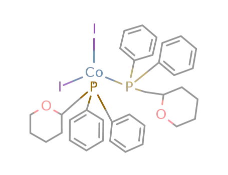 diiodo-bis{diphenyl(tetrahydropyranyl-2-methyl)phosphane-P}cobalt(II)