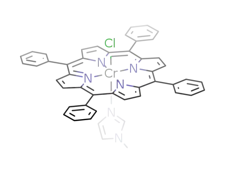 [Cr(5,10,15,20-tetraphenylporphinate)Cl(1-methylimidazole)]