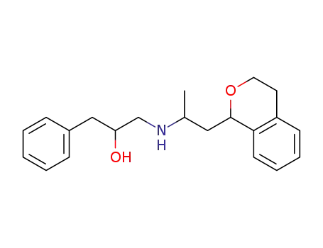 Molecular Structure of 134480-92-5 (1-[2-(Isochroman-1-yl)-1-methylethylamino]-3-phenyl-2-propanol)