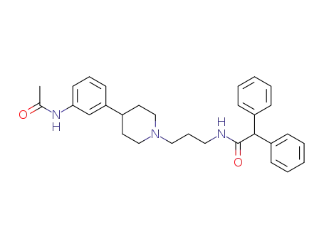 N-(3-{4-[3-(acetylamino)phenyl]-1-piperidinyl}propyl)-2,2-diphenylacetamide