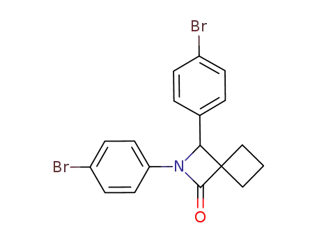 2,3-bis(4-bromophenyl)-2-azaspiro[3.3]heptan-1-one