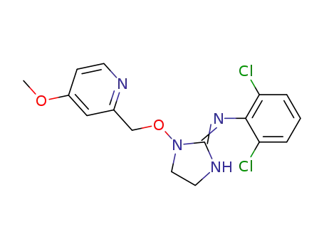 2-([{2-[(2,6-dichlorophenyl)imino]-1-imidazolidinyl}-oxy]methyl)-4-methoxypyridine